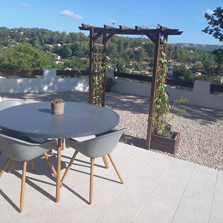 Ferienwohnung Vue Magnifique, Jardin Et Petit Cocon En Provence Peypin Exterior foto