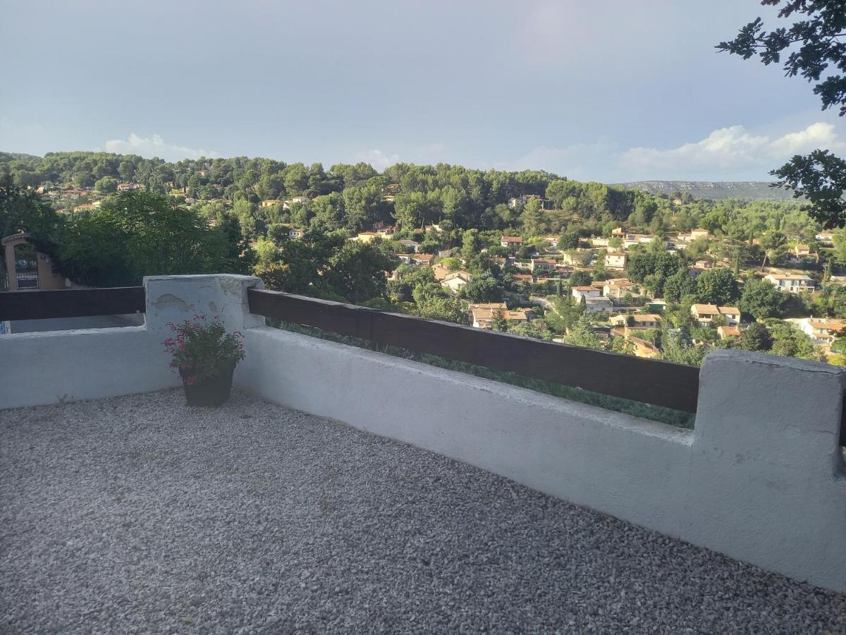 Ferienwohnung Vue Magnifique, Jardin Et Petit Cocon En Provence Peypin Exterior foto